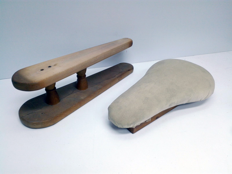 brazo planchar sastre madera tela 28x63x30 1u